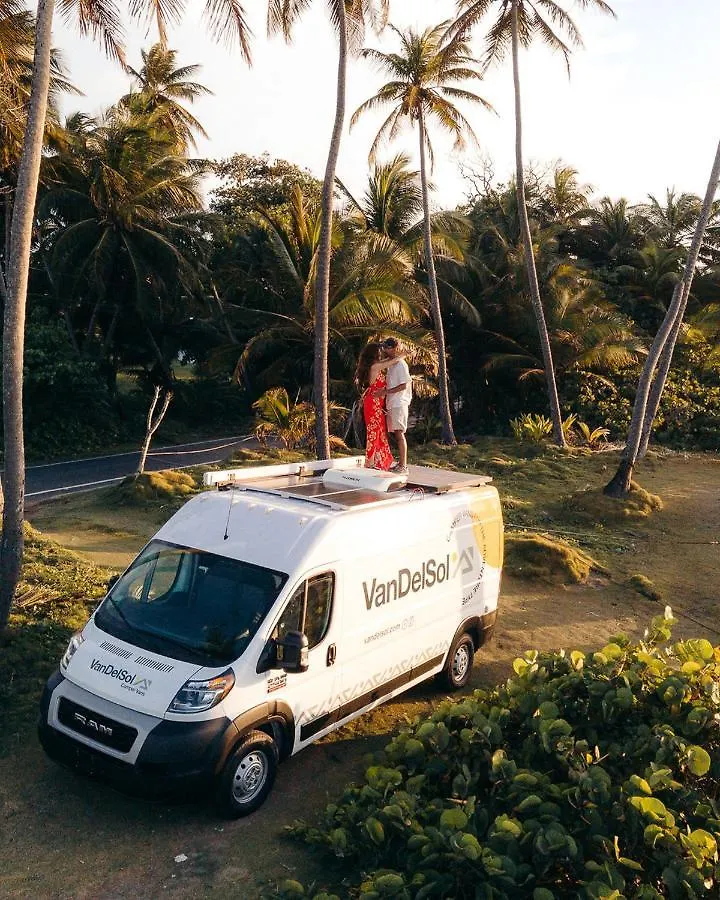 Campingplatz Discover Puerto Rico In Our Camper Van Mayra By Van Del Sol San Juan